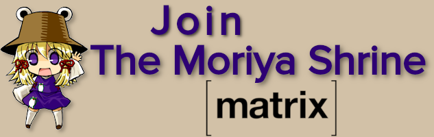 Join the Moriya Shrine Matrix homeserver